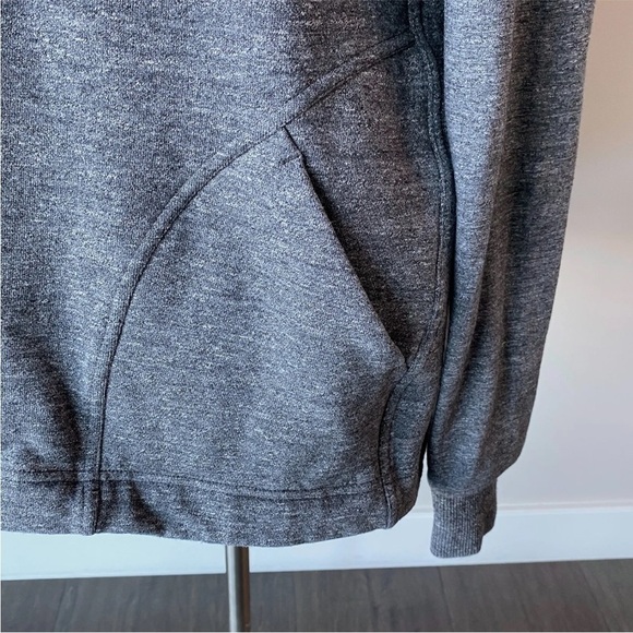 LULULEMON Pleat to Street Bomber Jacket Heathered Gray Pockets Size 8 - Picture 5 of 9